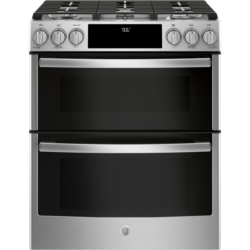 GE Profile Smart Appliances 30" 6.7 cu. ft. SlideIn Gas Range with